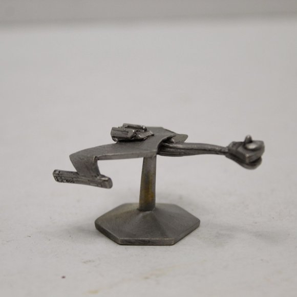 Star Trek Rawcliffe Pewter Klingon Battle Cruiser RF 788 - Picture 2 of 5